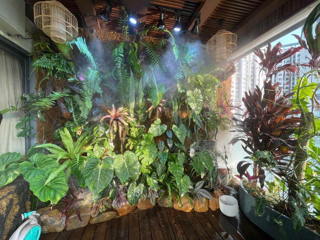 Ban công Sky2 – AquaBay Ecopark | Hệ rừng nhiệt đới giữa lòng thành phố